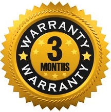 3 Months Warranty